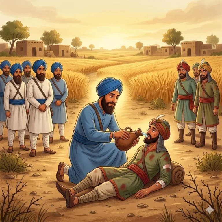 Bhai Kanhaiya And The Water Compassion Story For Kids