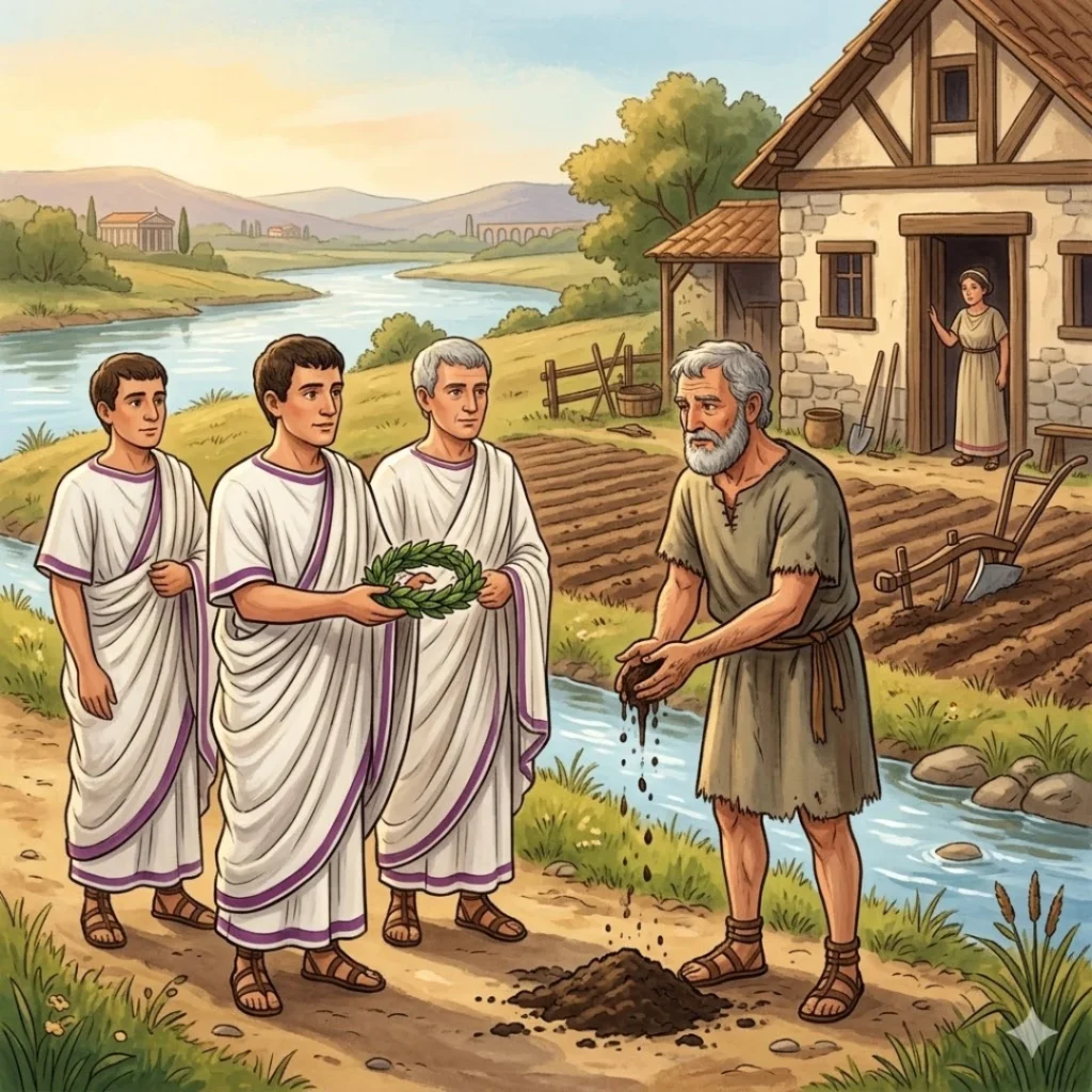 Cincinnatus And The Plough Duty Story For Kids