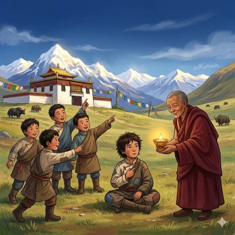 Gesars First Test Wisdom Story For Kids