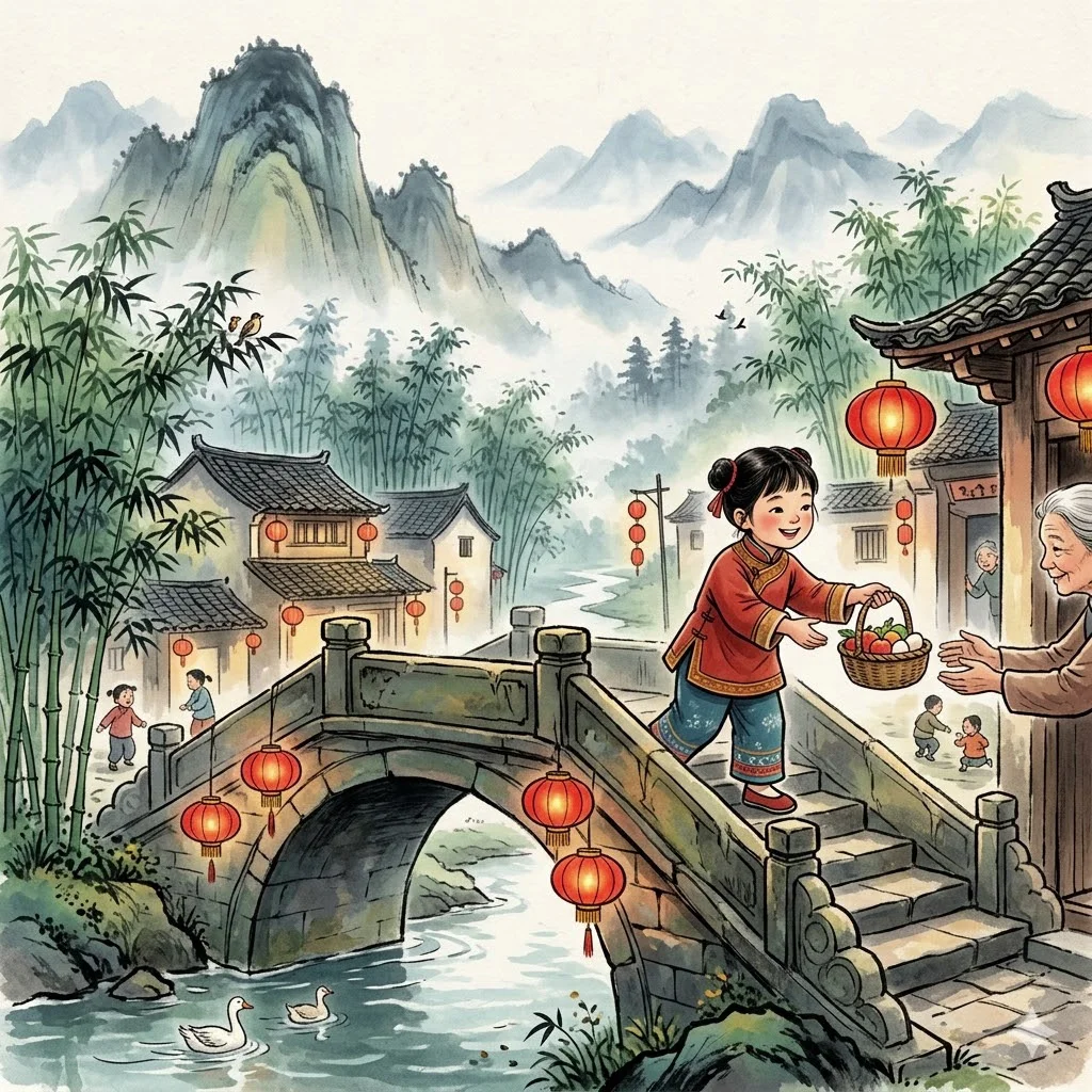 The Girl Who Crossed the Stone Bridge