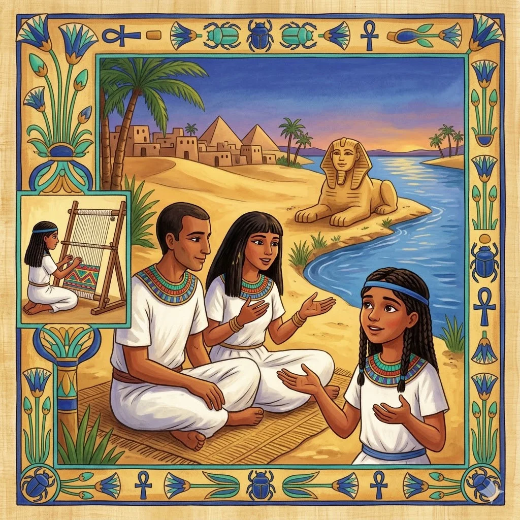 The Weaver's Daughter and the Sphinx