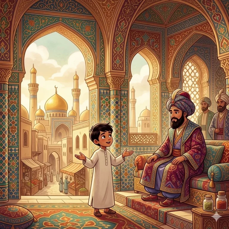 The Boy Who Spoke to the Caliph