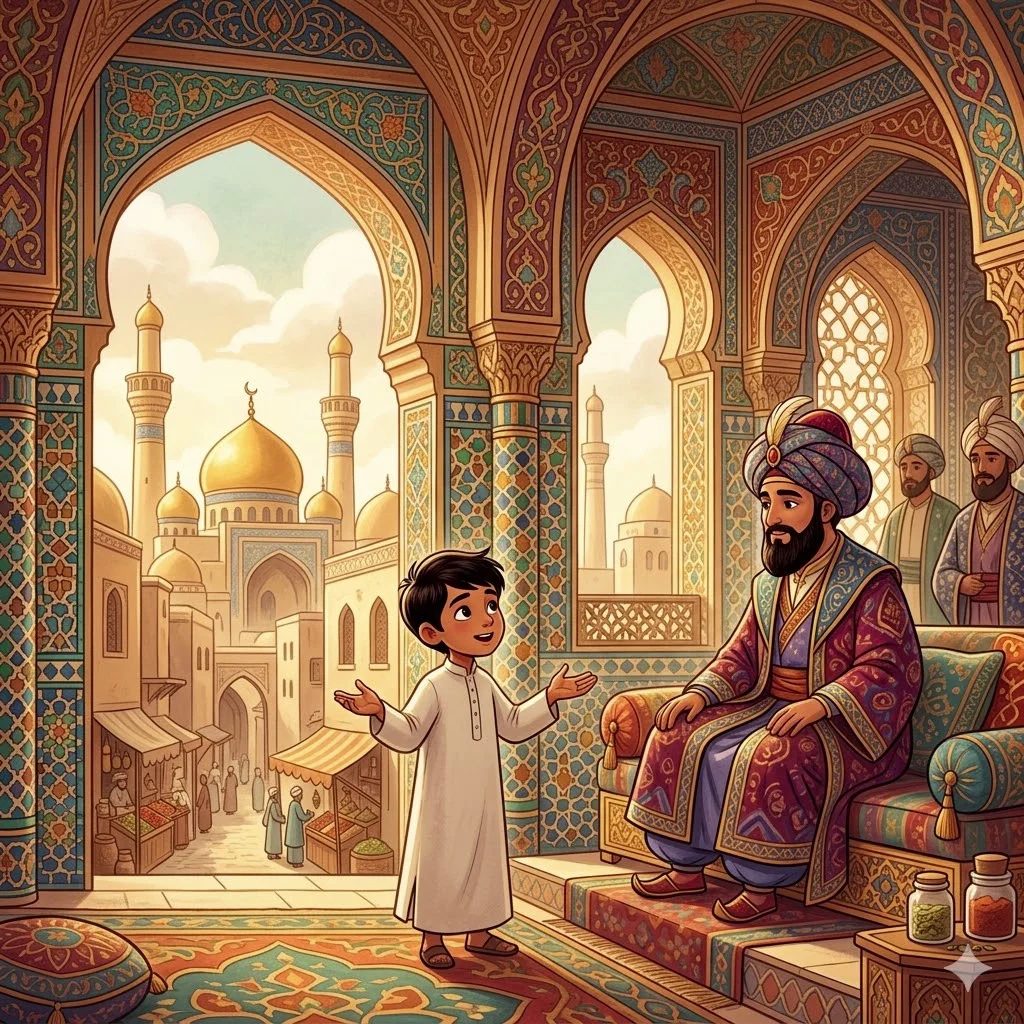 The Boy Who Spoke to the Caliph