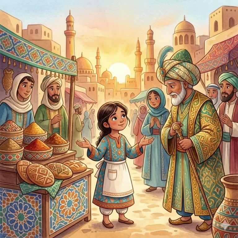 The Girl Who Answered the Caliph