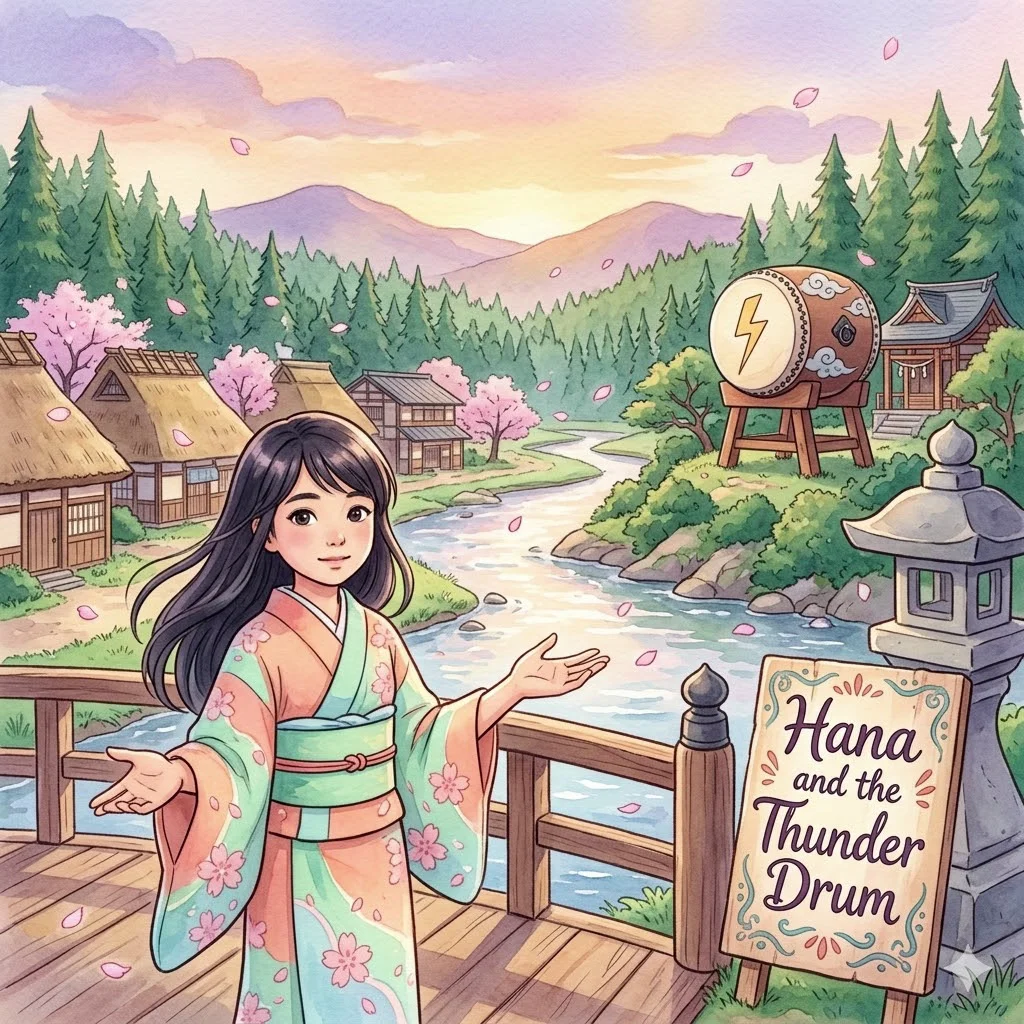 Hana and the Thunder Drum