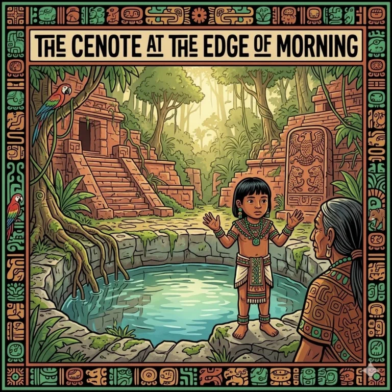 The Cenote at the Edge of Morning
