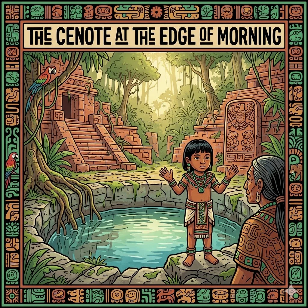 The Cenote at the Edge of Morning