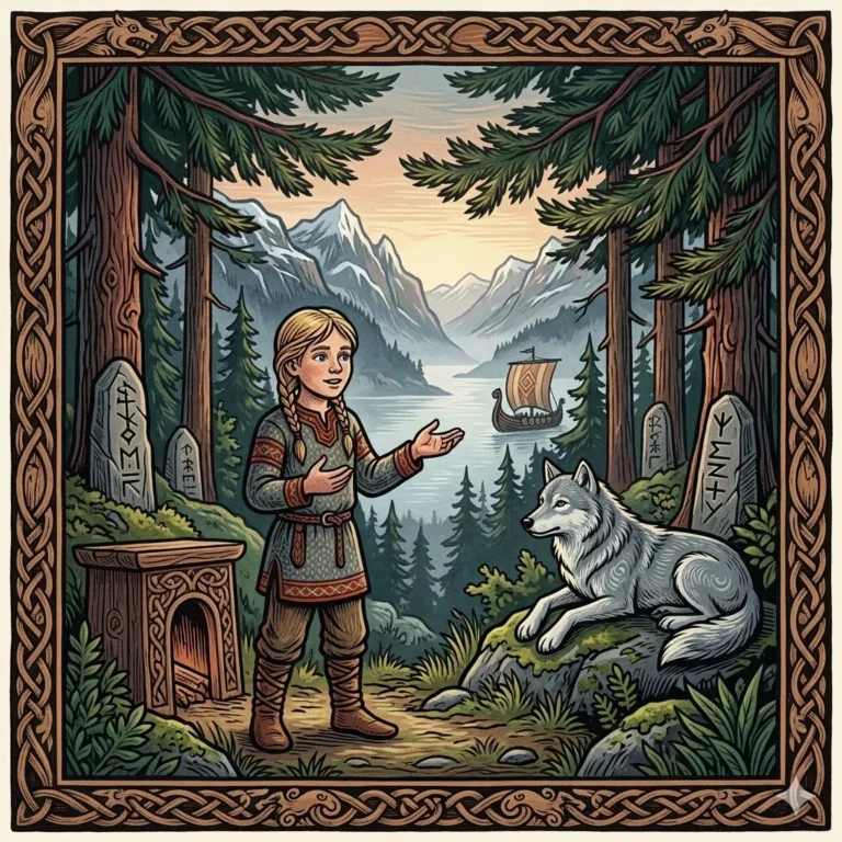 Leif and the Midnight Wolf