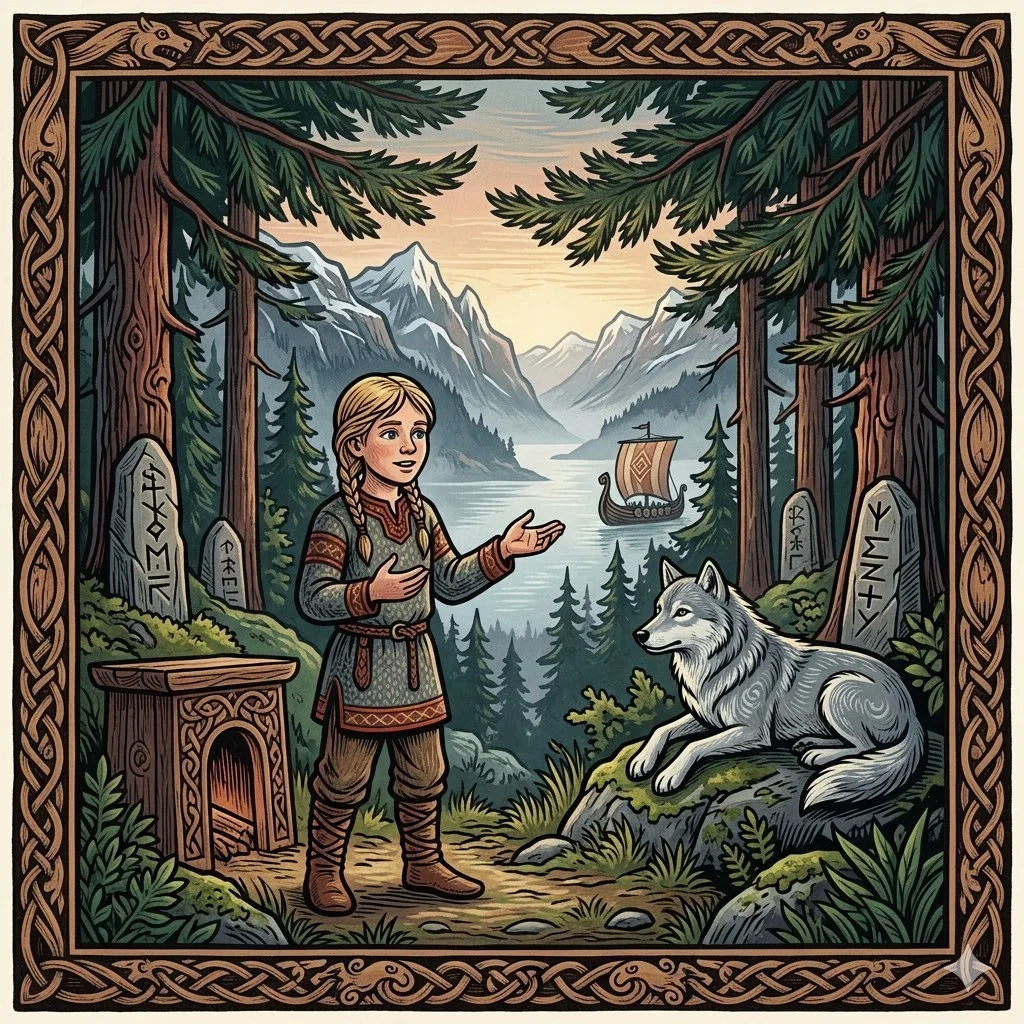 Leif and the Midnight Wolf