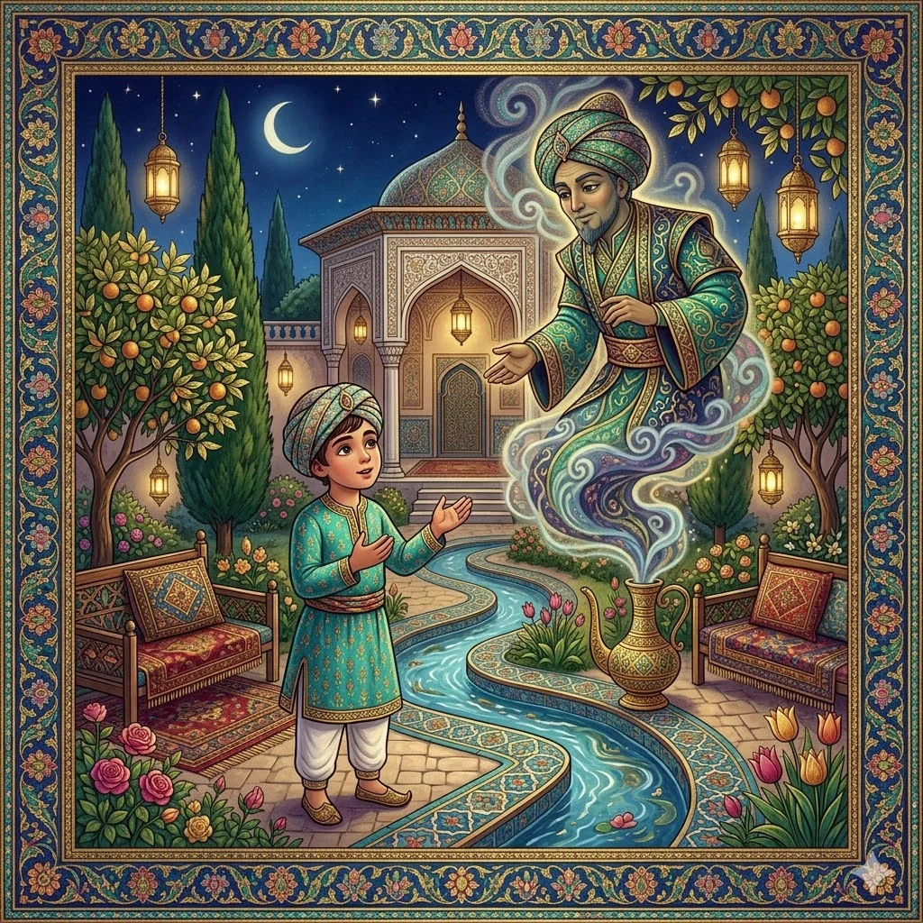 The Boy Who Answered the Djinn