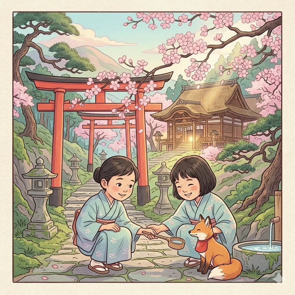 The Fox at the Mountain Shrine