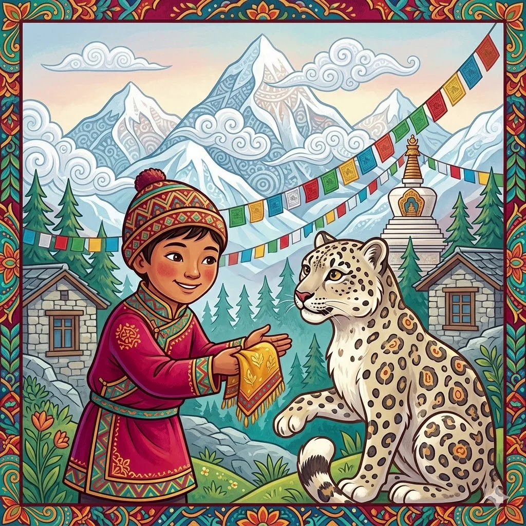 The Snow Leopard's Question