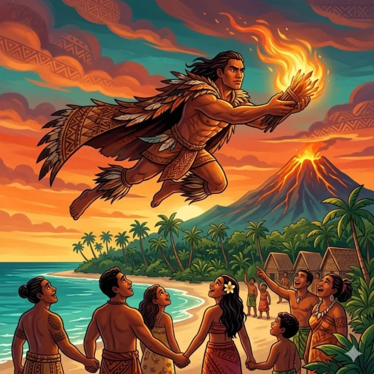 Maui Brings Fire Bravery Story For Kids