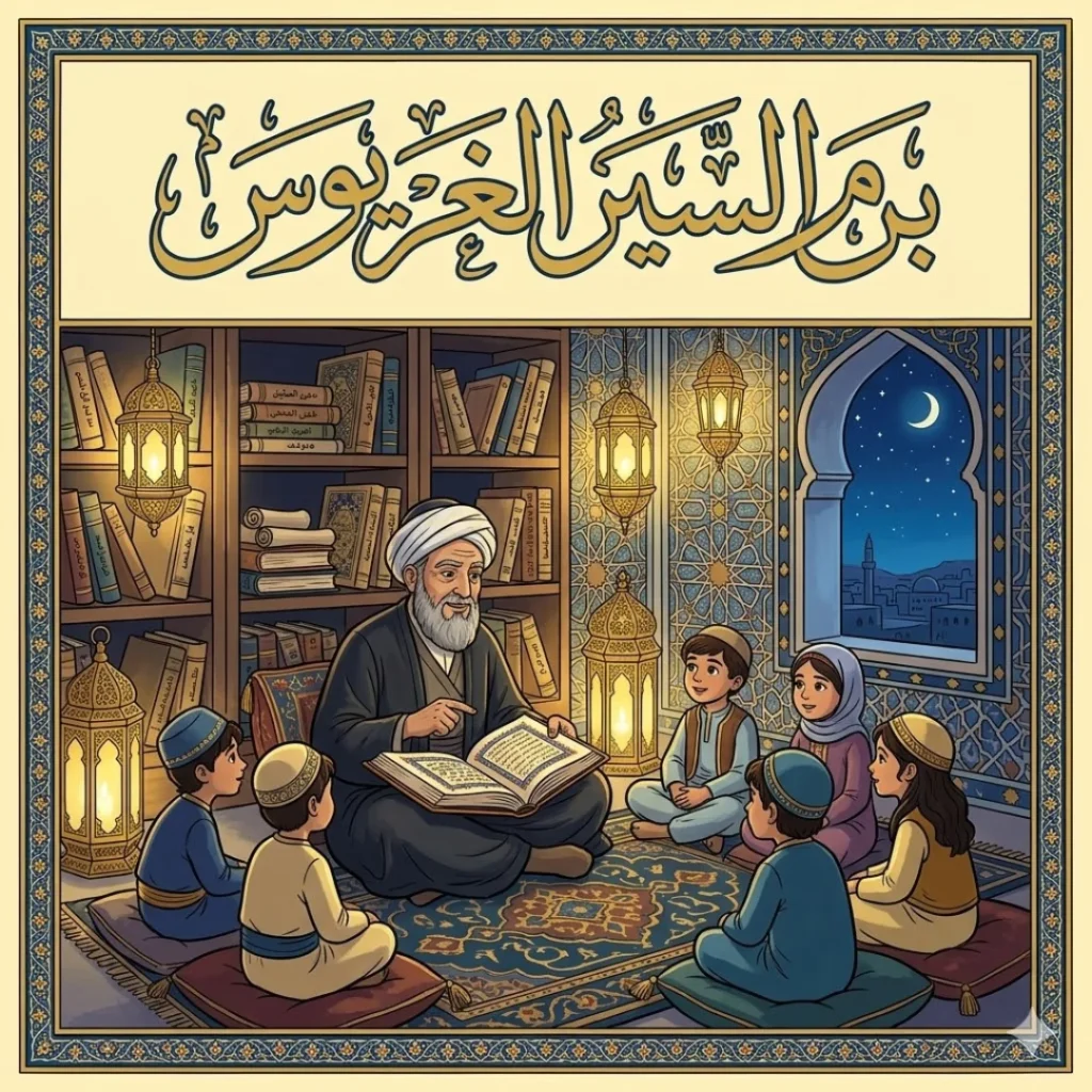 Bar-Hebraeus' Magical Tales — 13th century Syrian storytelling illustration