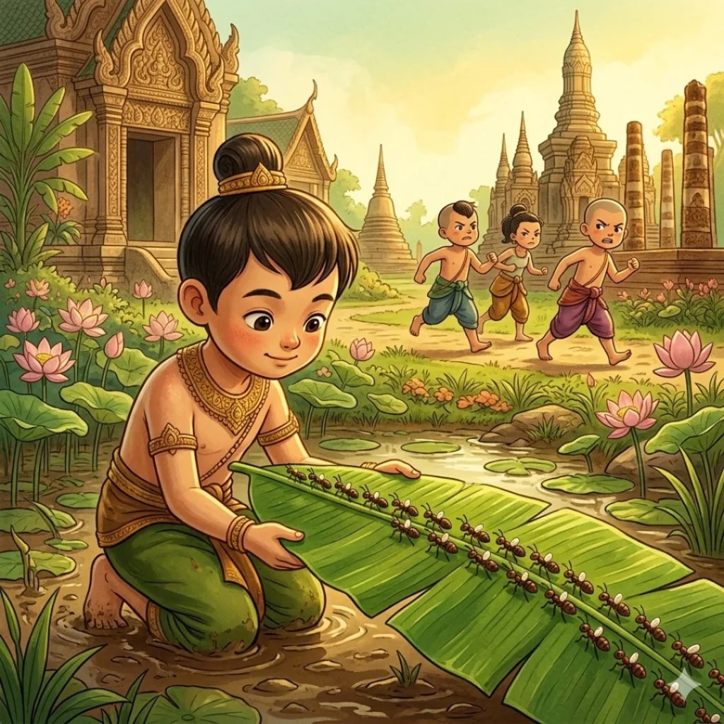 Phra Ruang And The Ants Patience Story For Kids