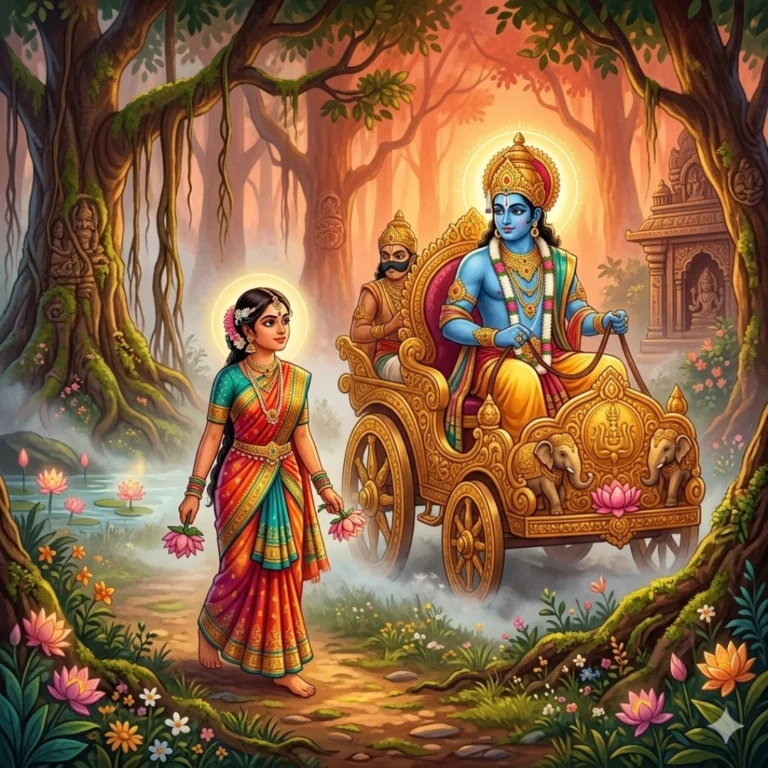 Savitri And The God Of Death Love Story For Kids