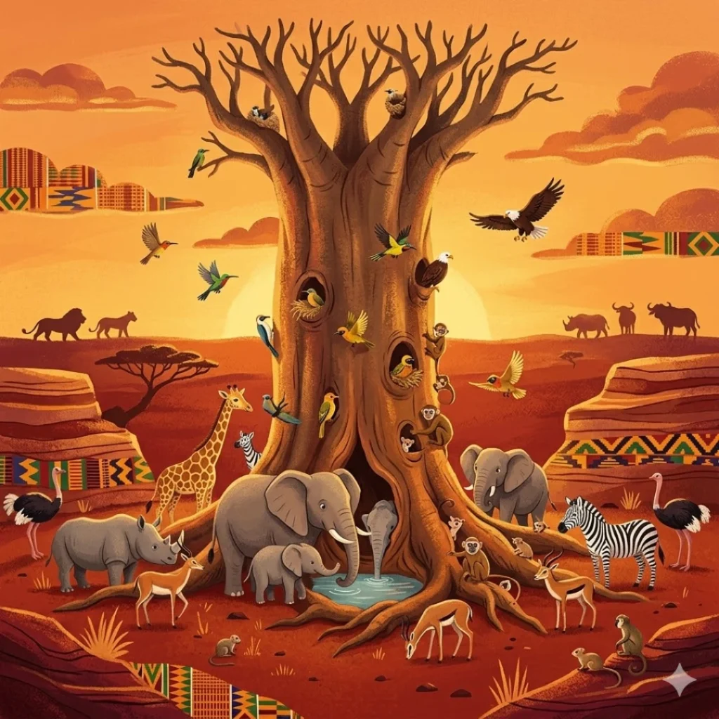 The Baobab Trees Secret Generosity Story For Kids