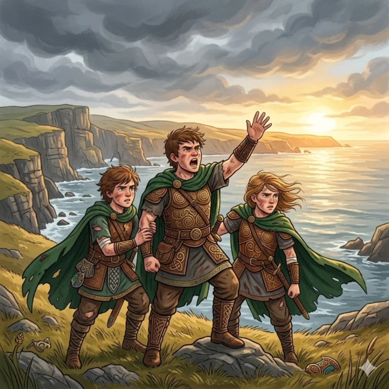 The Children Of Tuireann Responsibility Story For Kids