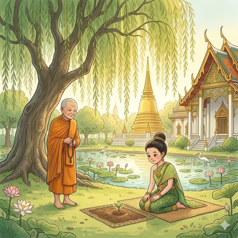 The Weeping Willows Gift Patience Story For Kids