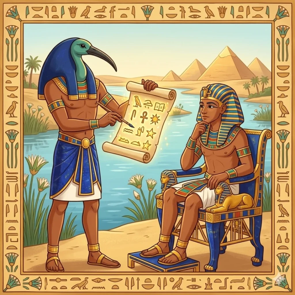 Thoth And The Gift Of Writing Wisdom Story For Kids