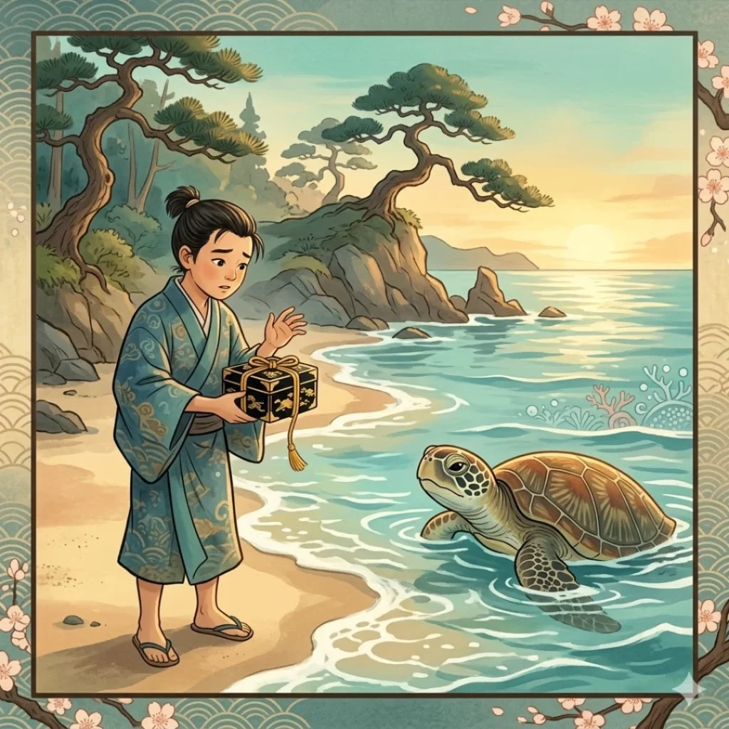Urashima And The Sea Palace Gratitude Story For Kids